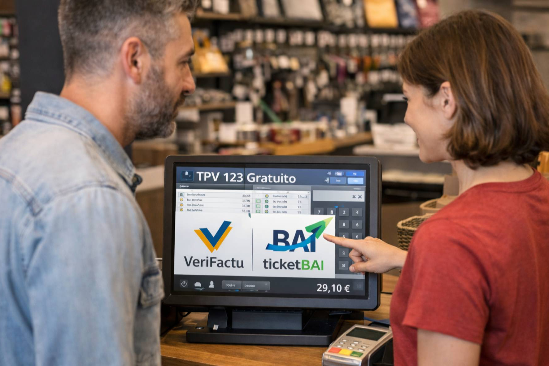 El ecosistema TPV 123 Gratuito integra control horario y adecuación ...